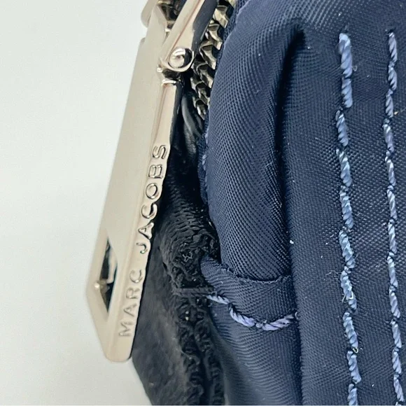 MARC JACOBS Navy Blue Nylon Cosmetic Case PouchNWOT